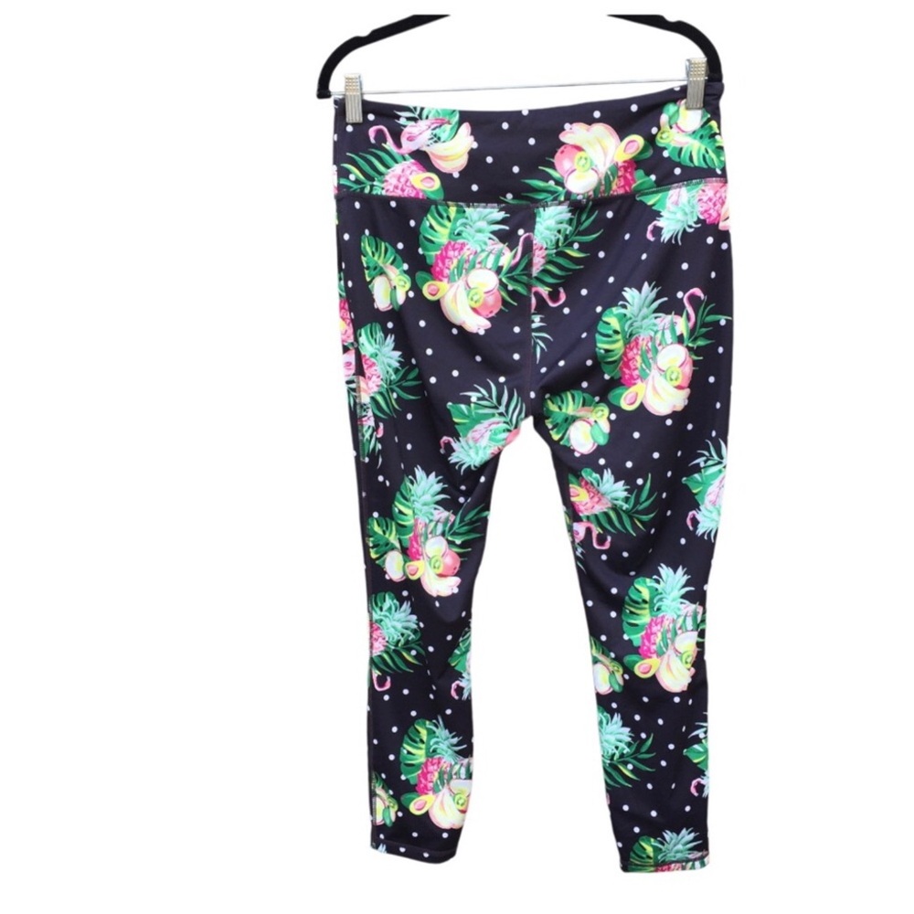 Crown & Ivy Fruit/Flamingo Leggings